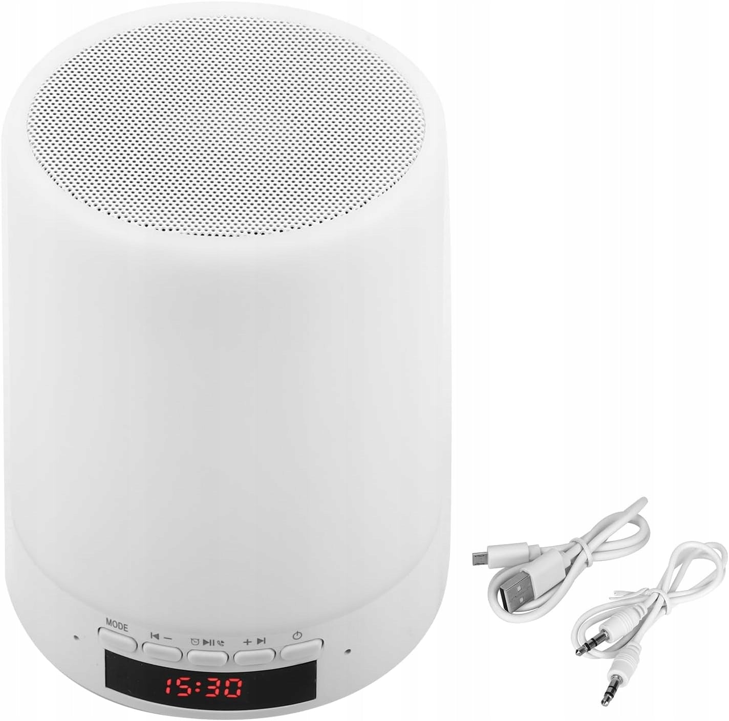 Bluetooth Speaker Night Light, Touch LED Color Changing Lamp with