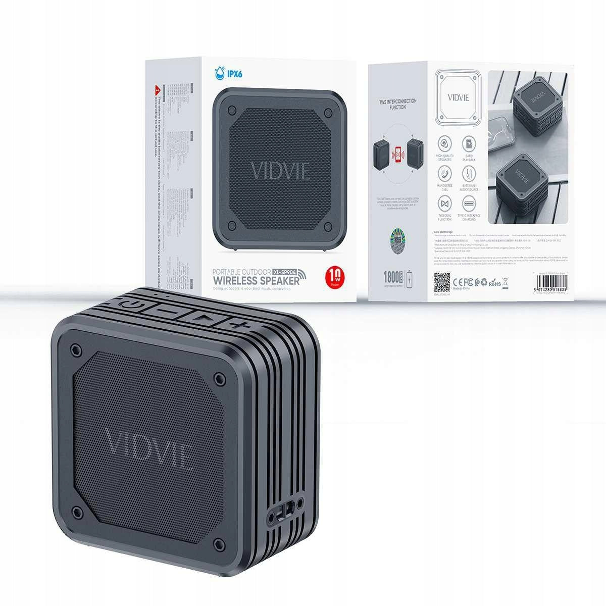Bluetooth Speaker Portable Wireless Small Mini Black AUX TF/micro SD
