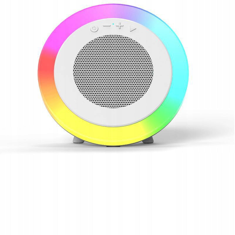 Bluetooth Speaker RGB LED Light Portable USB AUX Manufacturer code 4298