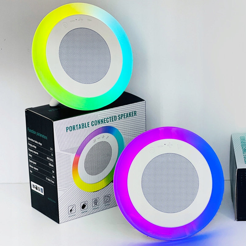 Bluetooth Speaker RGB LED Light Portable USB AUX Packaging status original