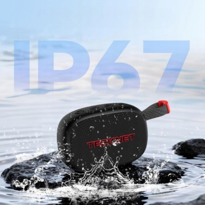 Bluetooth Speaker TeckNet IP67 Magnet Strong Bass 30h Working TWS Waterproof Model other