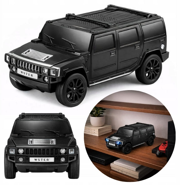 Bluetooth Speaker WSTER Hummer H5 10W Black | FM | USB | TF | 1500 mAh