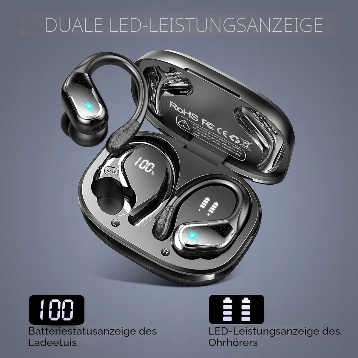 Bluetooth Sports Headphones, 75-Hour Wireless Bluetooth Headphones Manufacturer code tdrfhtbndrfthbdrfhtdrxfgth