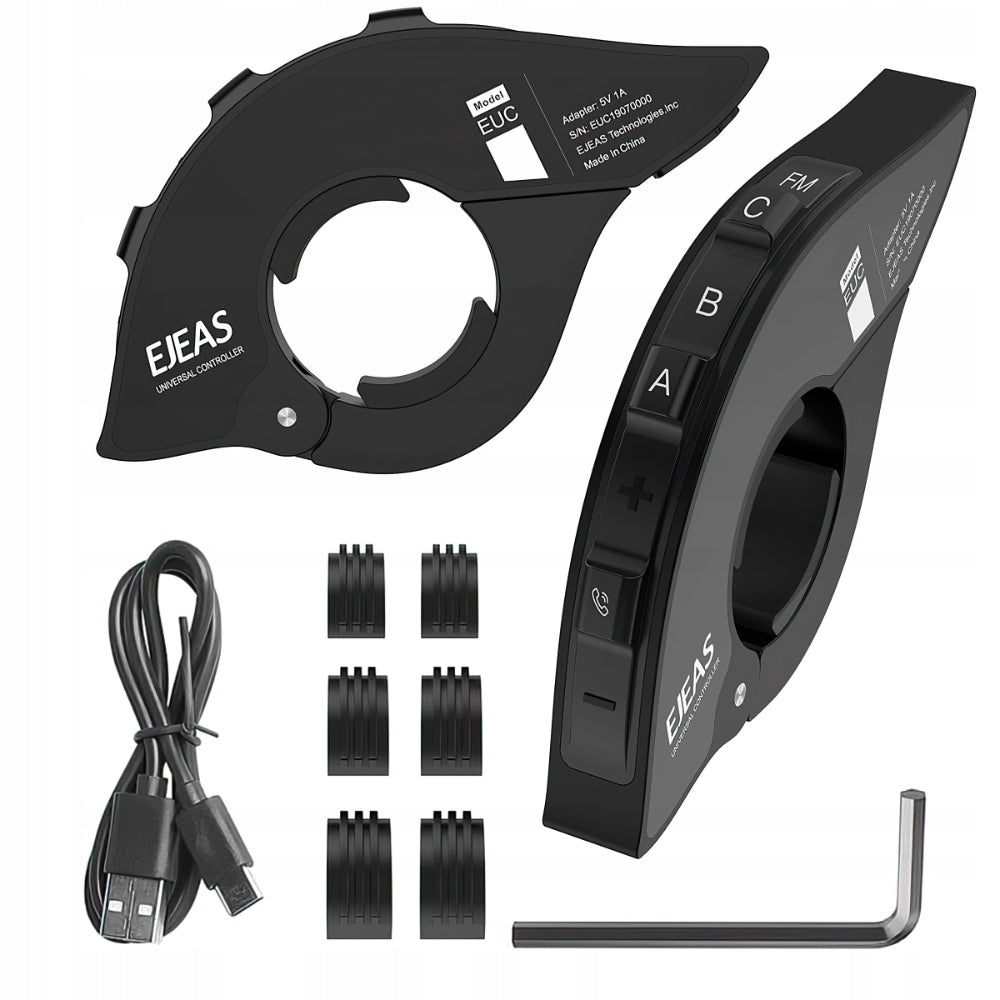 Bluetooth Steering Wheel Control EUC Motorcycle Intercoms Ejeas