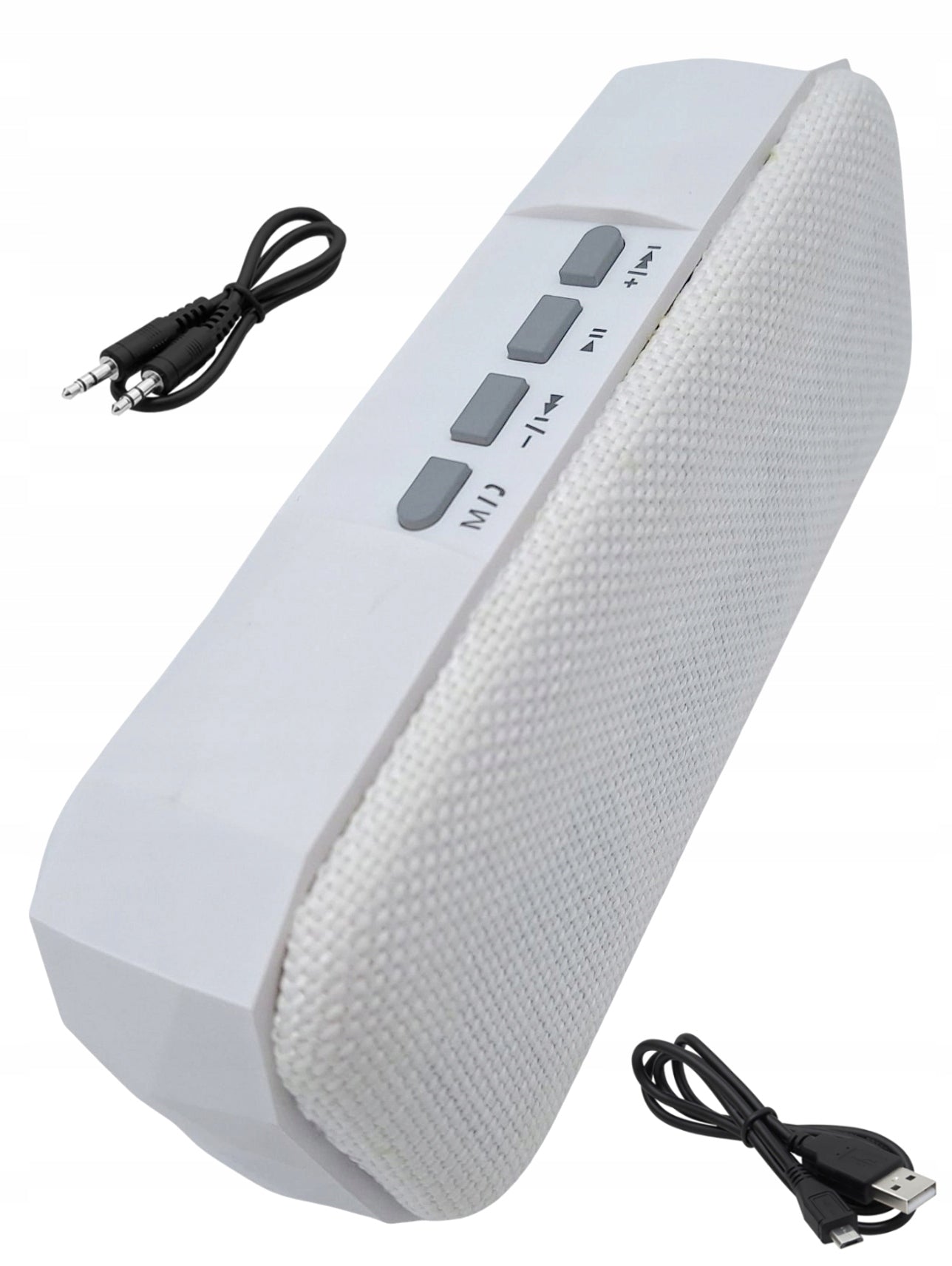 Bluetooth Wireless Speaker White Mobile Sound PRISM