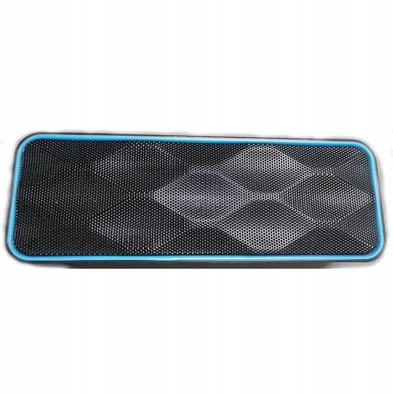 Bluetooth battery speaker wireless USB FM radio blue Manufacturer code APT_ZS50A