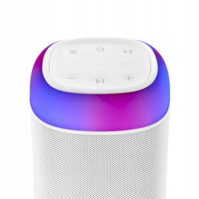 Bluetooth mobile speaker HAMA Shine 2.0, 30W, LED, Water protection, White Brand Hama