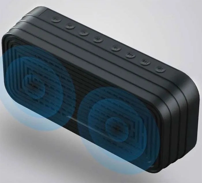 Bluetooth reproduktor s rádiem FM a hodinami (radiobudík) Model other
