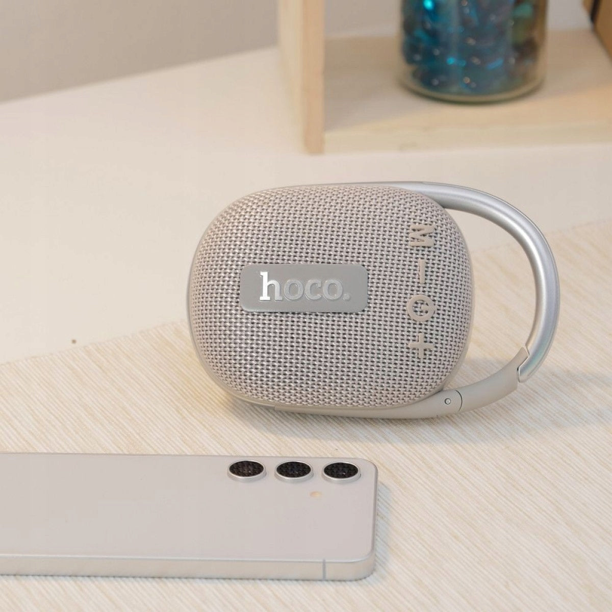 Bluetooth speaker 5W 2h Hoco HC17 grey Packaging status original