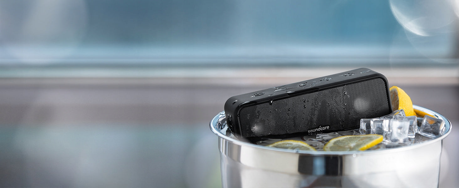 Bluetooth speaker Anker Soundcore 3 – stereo, , IPX7 waterproof, grey Brand Anker