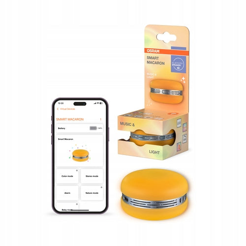 Bluetooth speaker Osram SMART+ Macaron Orange RGB macaroon orange