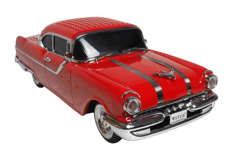 Bluetooth speaker RETRO WS-598 ,10W,FM radio,USB, 1500mAh,red Packaging status original