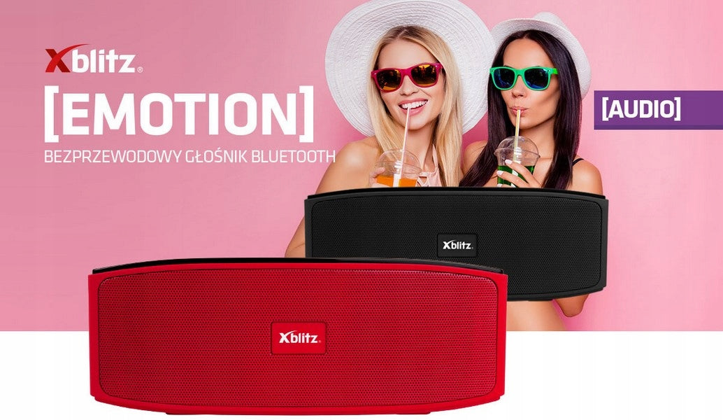 Bluetooth speaker - XBLITZ - Emotion (red) 03