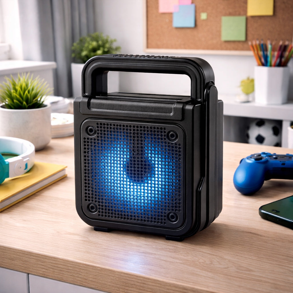 Bluetooth speaker portable backlit led RGB gift Manufacturer code ZQS14106