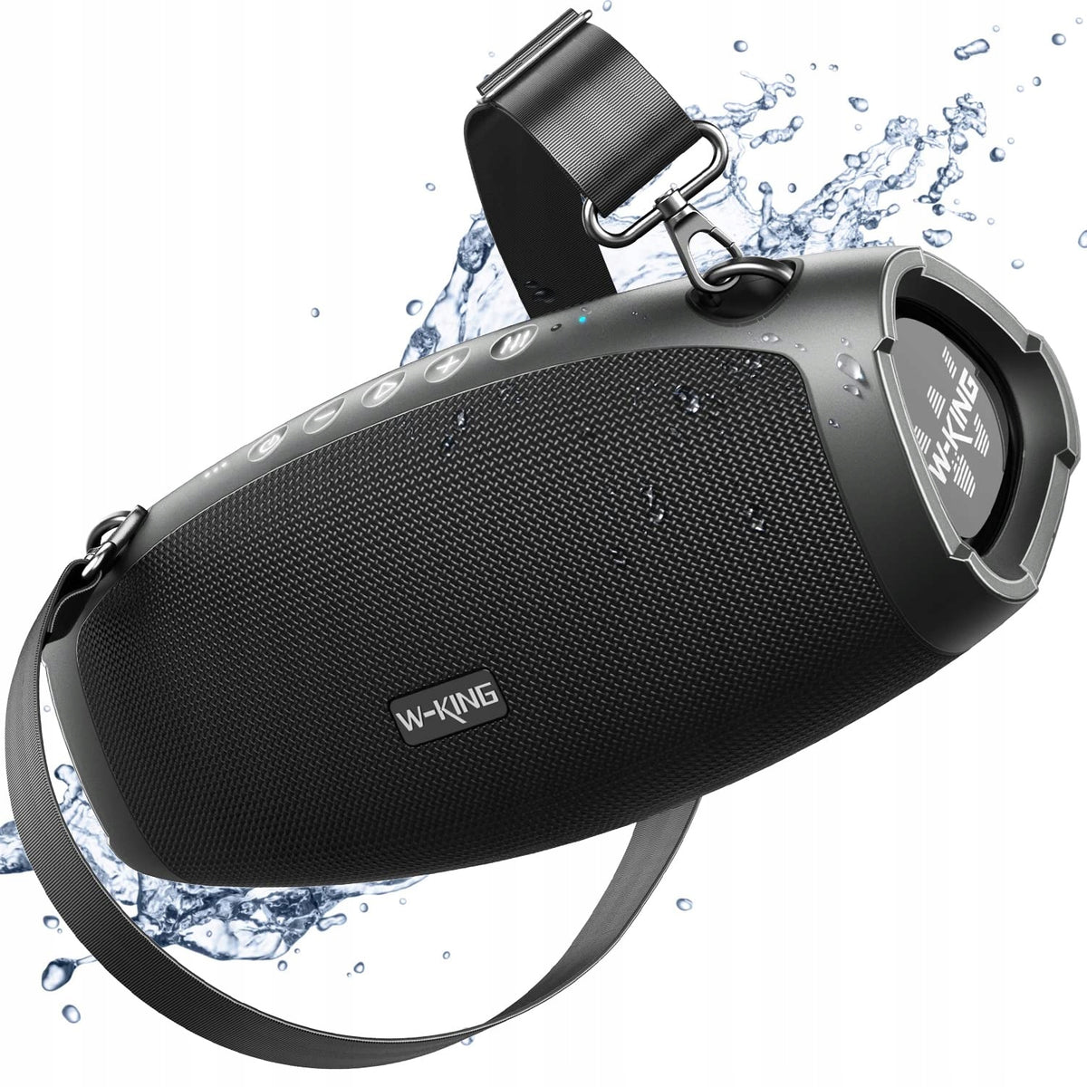 Bluetooth speaker with Super Base W-KING 70 W