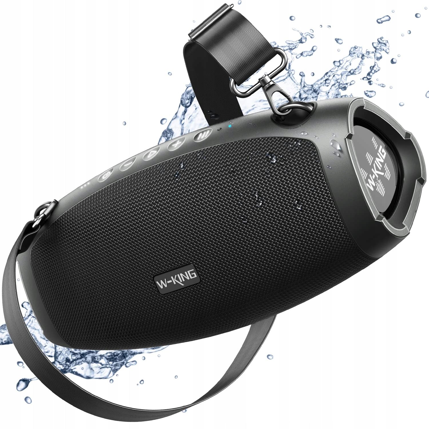 Bluetooth speaker with Super Base W-KING 70 W