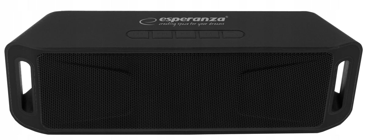 Bluetooth speaker with built-in FM radio black