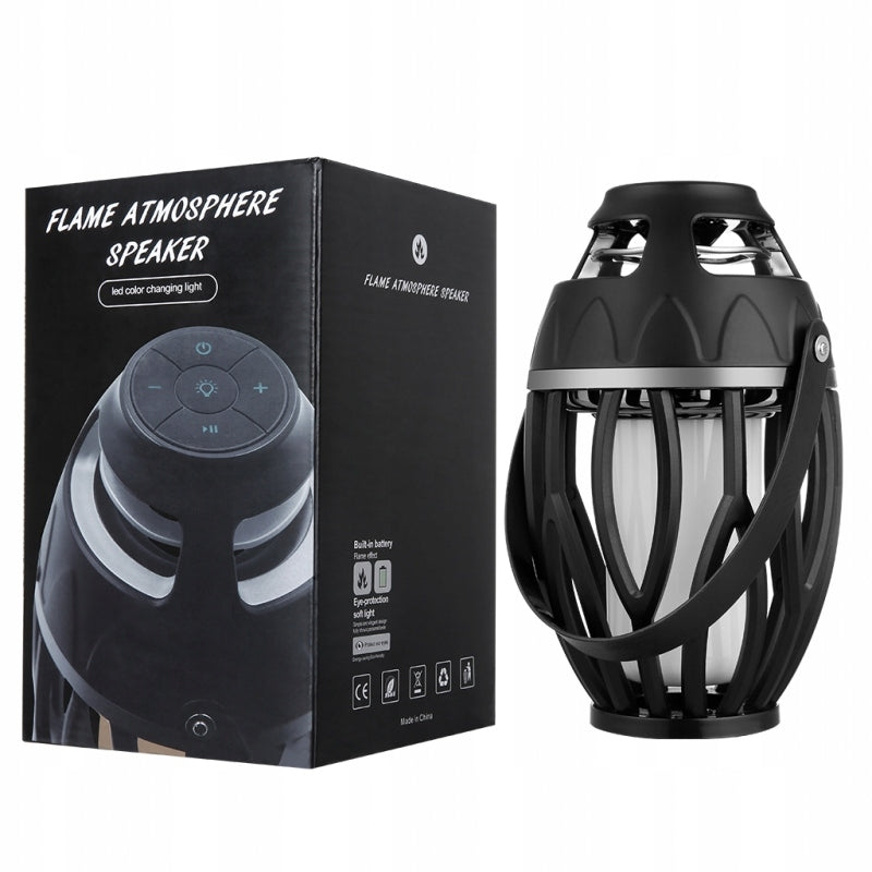 Bluetooth speaker with flame light Brand no brand