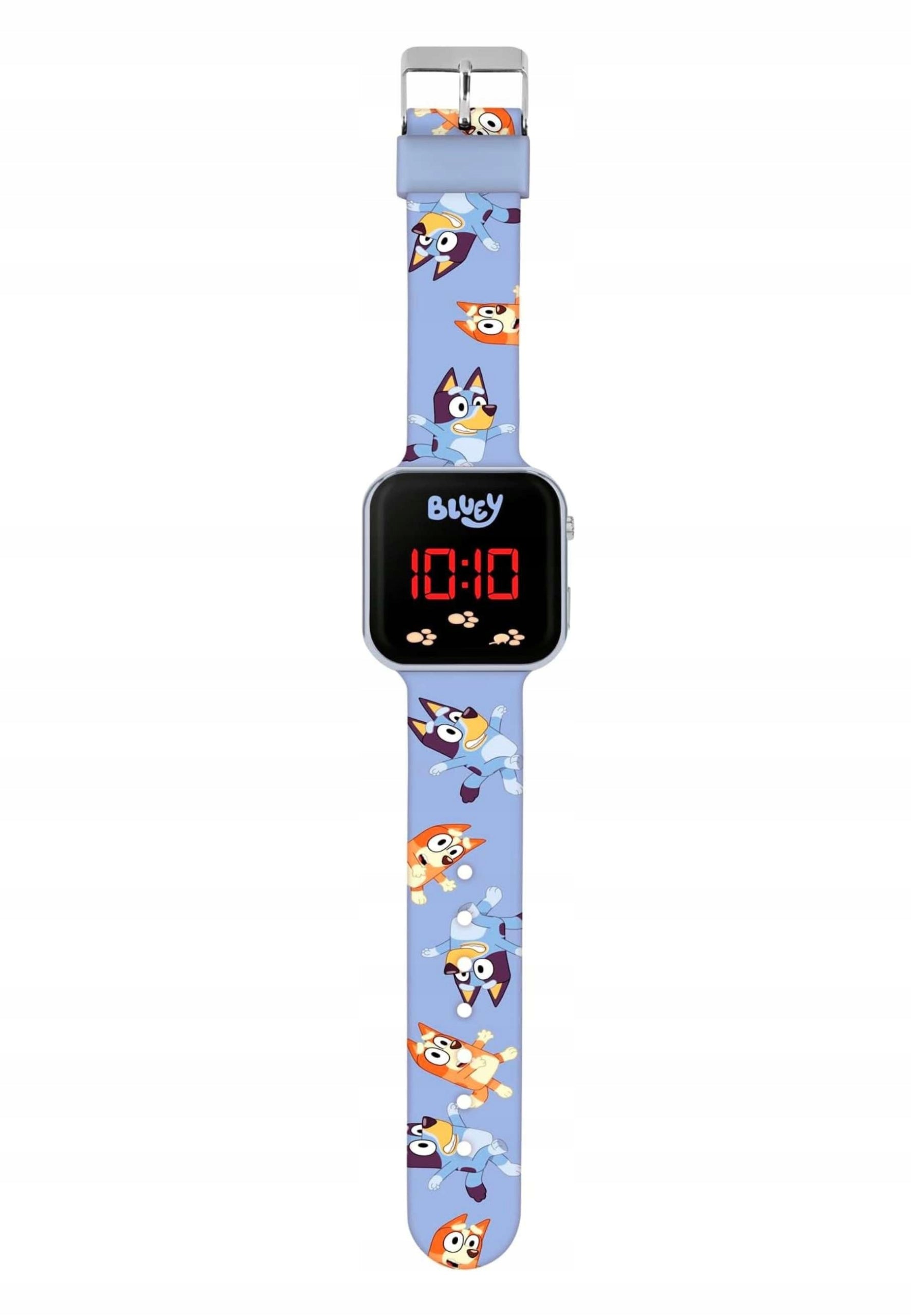 Bluey digital watch for boys, blue, universal size, light blue Packaging status original