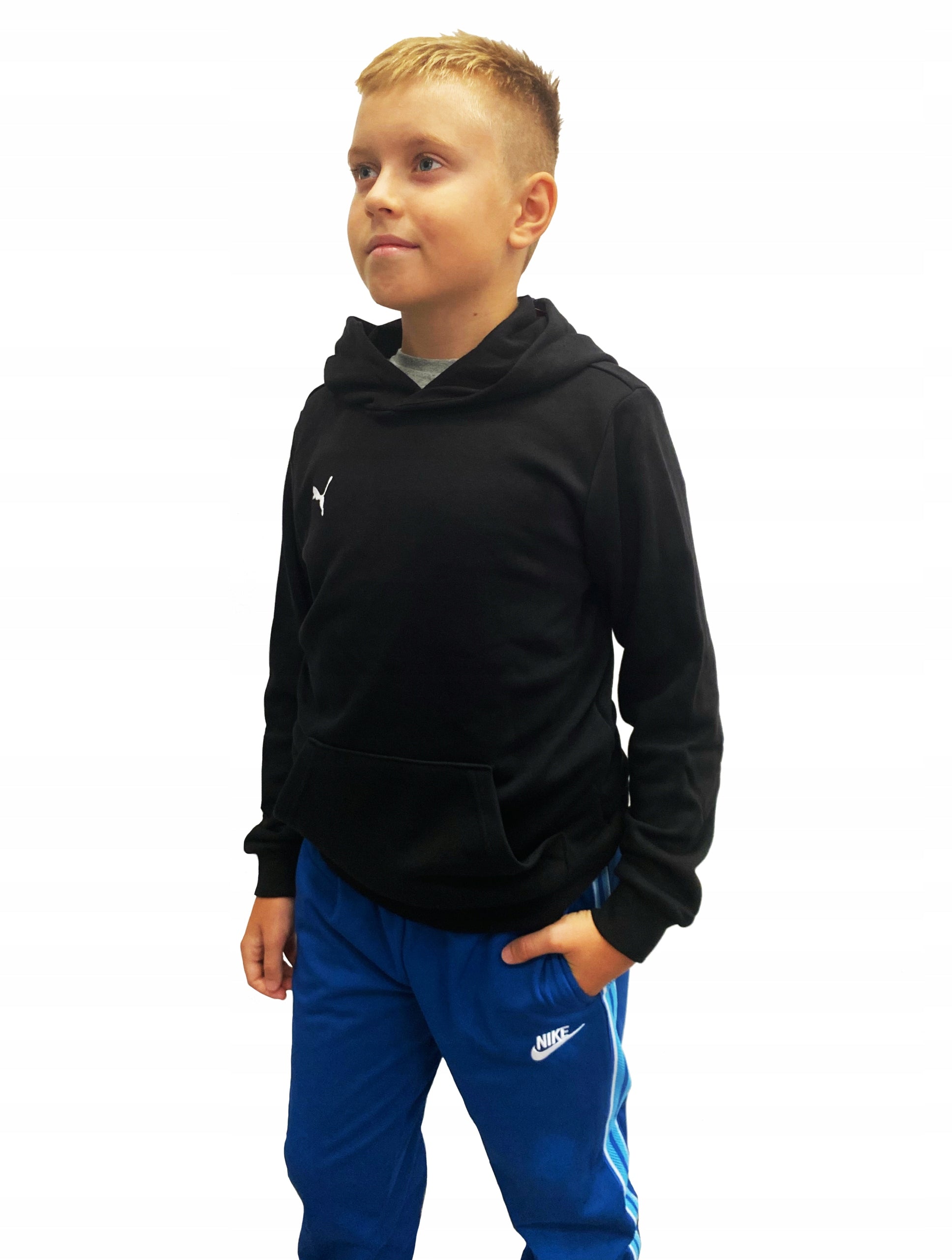Pullover für Kinder Puma teamGOAL 23 Casuals Hoody Jr schwarz 656711 03