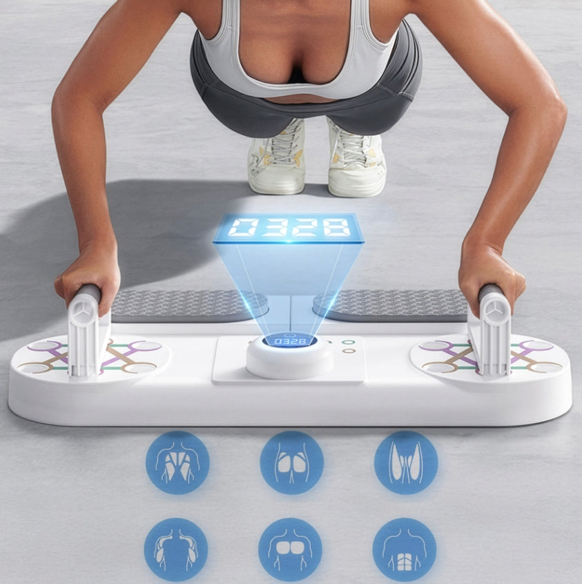 Board for push-ups and plank HMS DBP03 with repeat counter Model DBP03