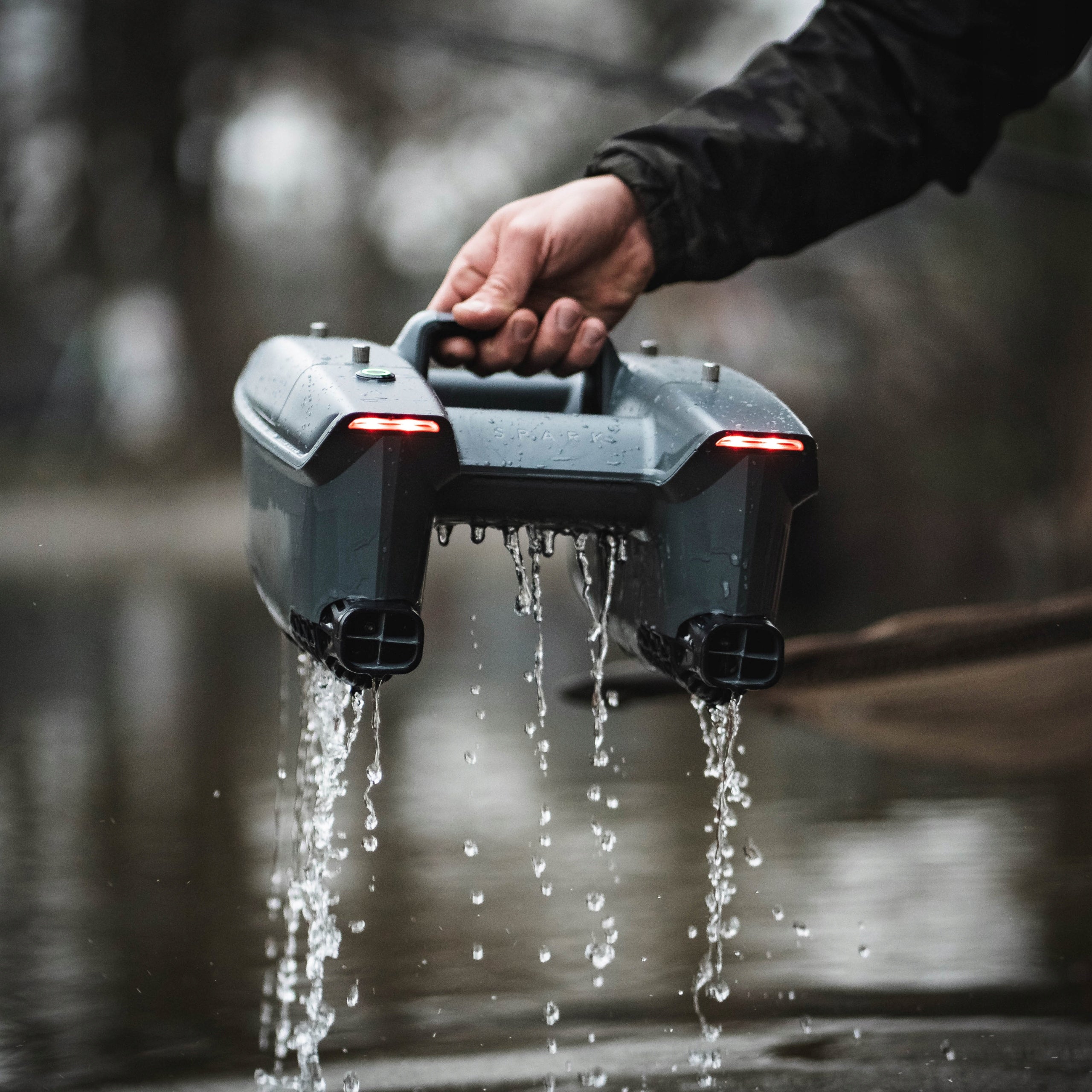 Boat DEEPER SPARK 150m + Sounder with GPS Boat Bait Boat Sonar Packaging status original