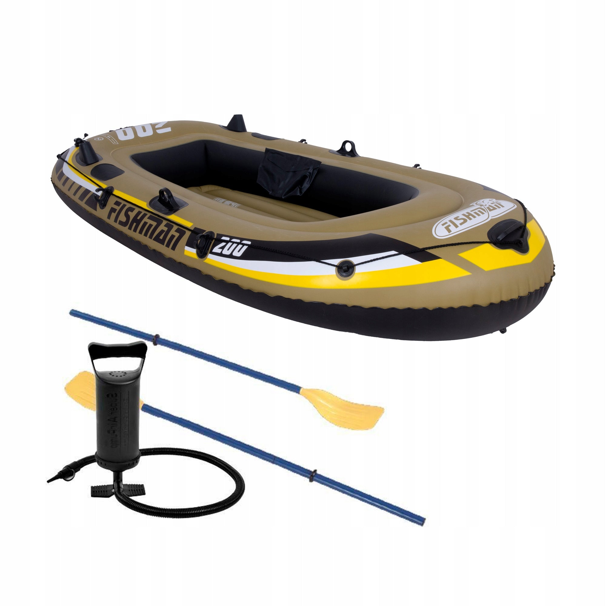Boat Fishing Pontoon Fishing Tourist Paddles Pump FISHMAN
