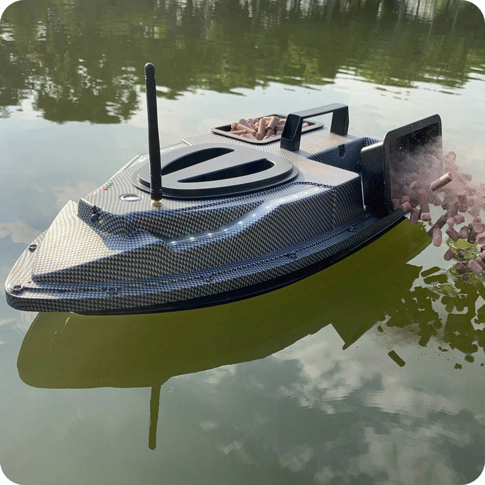 Boat Flytec V900 RC GPS 2 Feeders 1500g Range 500m Remote Control BAG Range 500 m