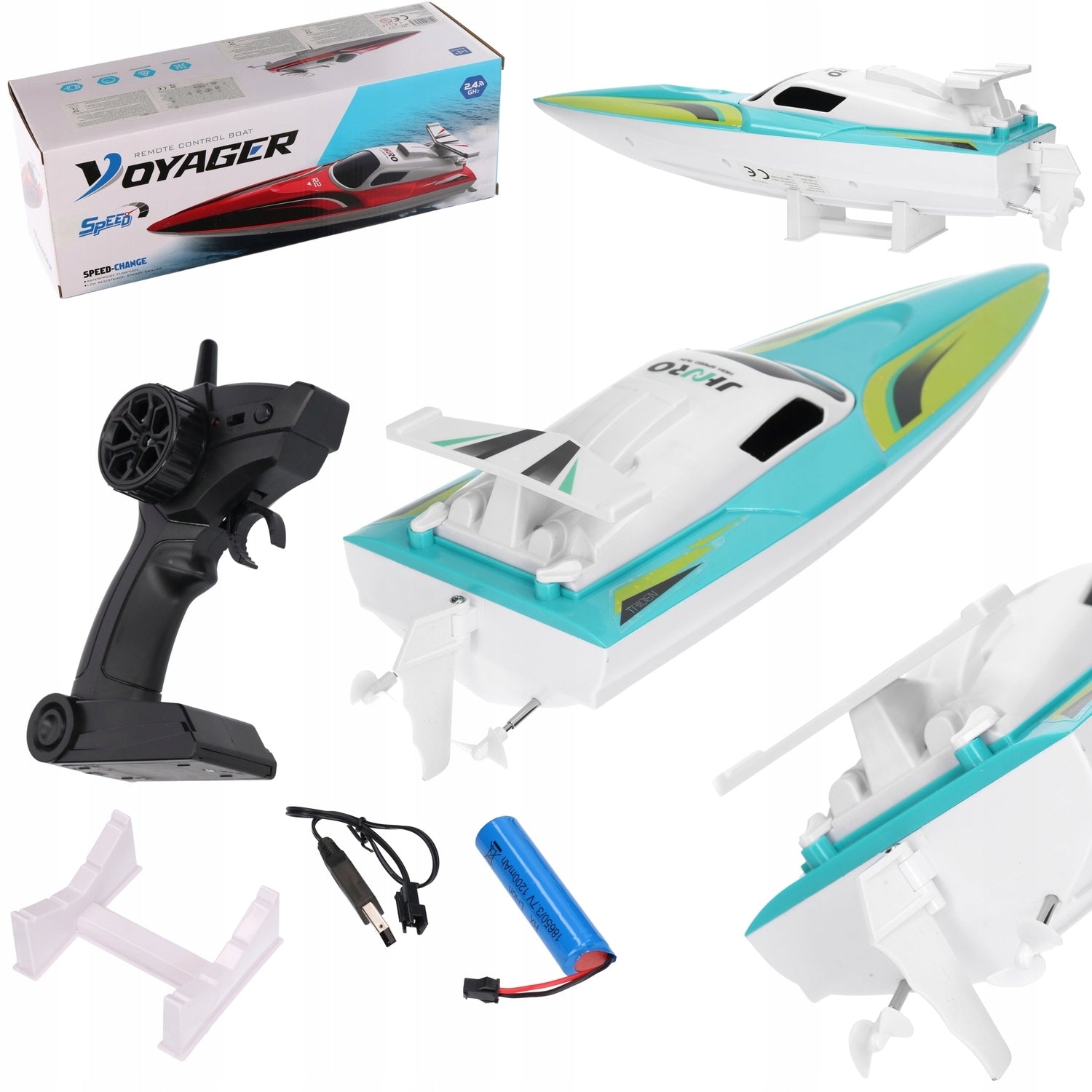 Boat controlled by radio, motorboat 5311