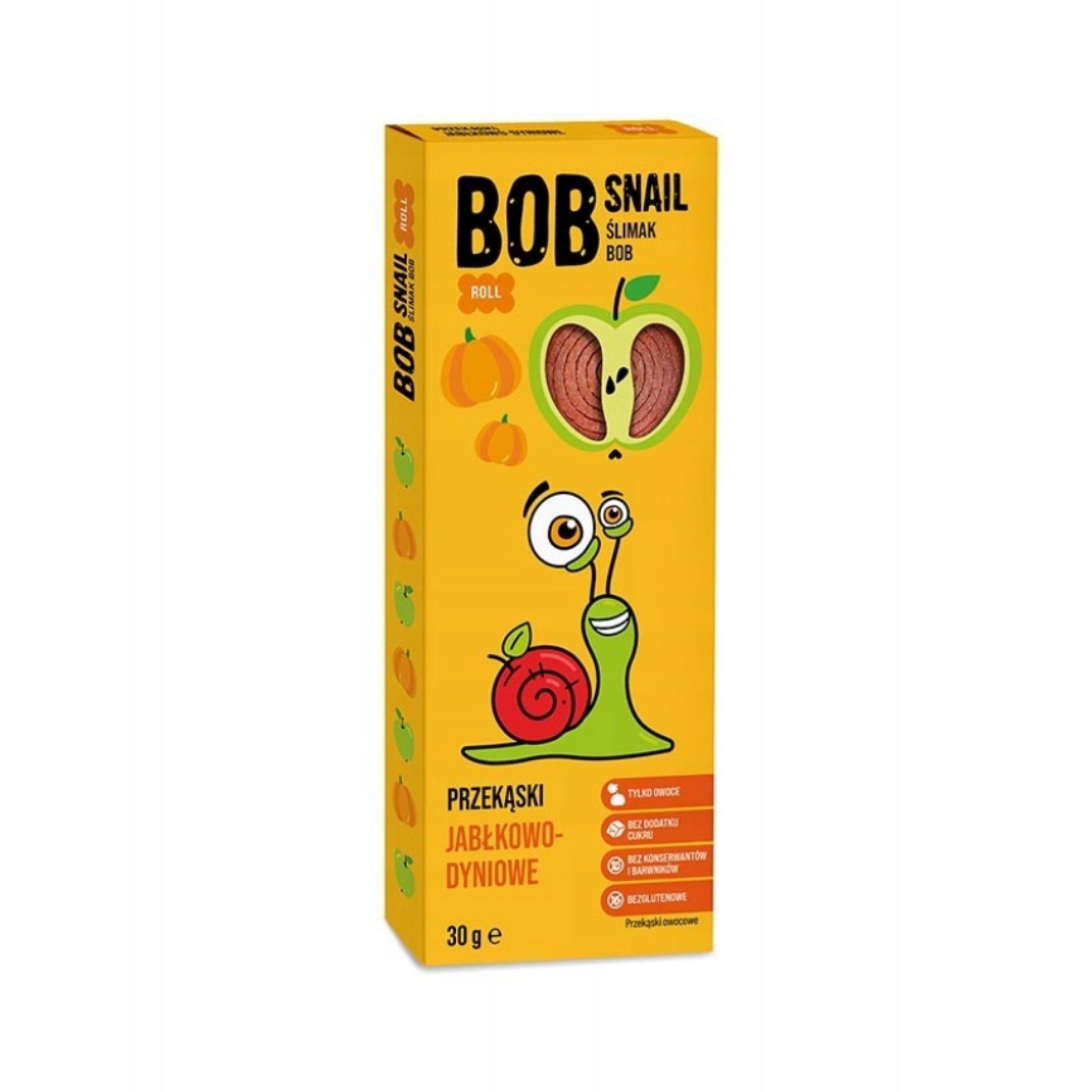 Bob Snail Rollsy Snail Snack MIX of Flavors 10 x 30g Brand Bob Snail