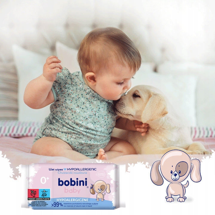 Bobini Baby Wipes Moisturized for Children 60x14 Medical device no
