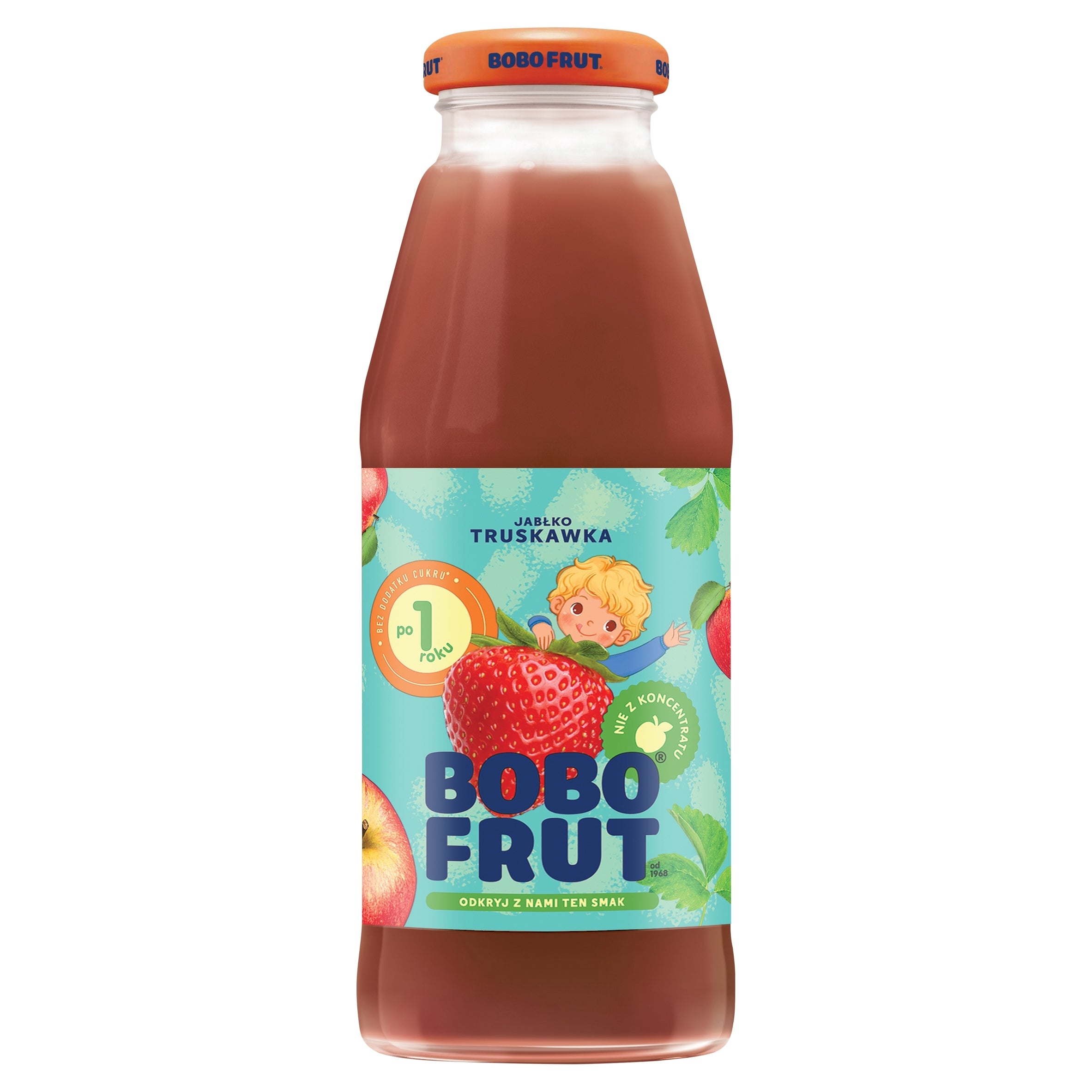 Bobo Frut Fruit nectar apple strawberry after 1 year 300 ml