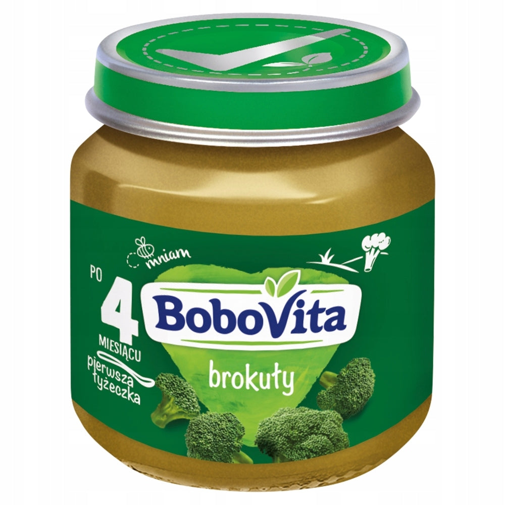 BoboVita Broccoli after 4 months 125g Brand Bobovita