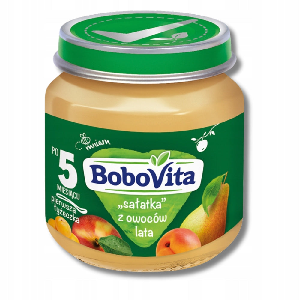 BoboVita Dessert Fruit Salad Summer After 5 Months Onwards 125g