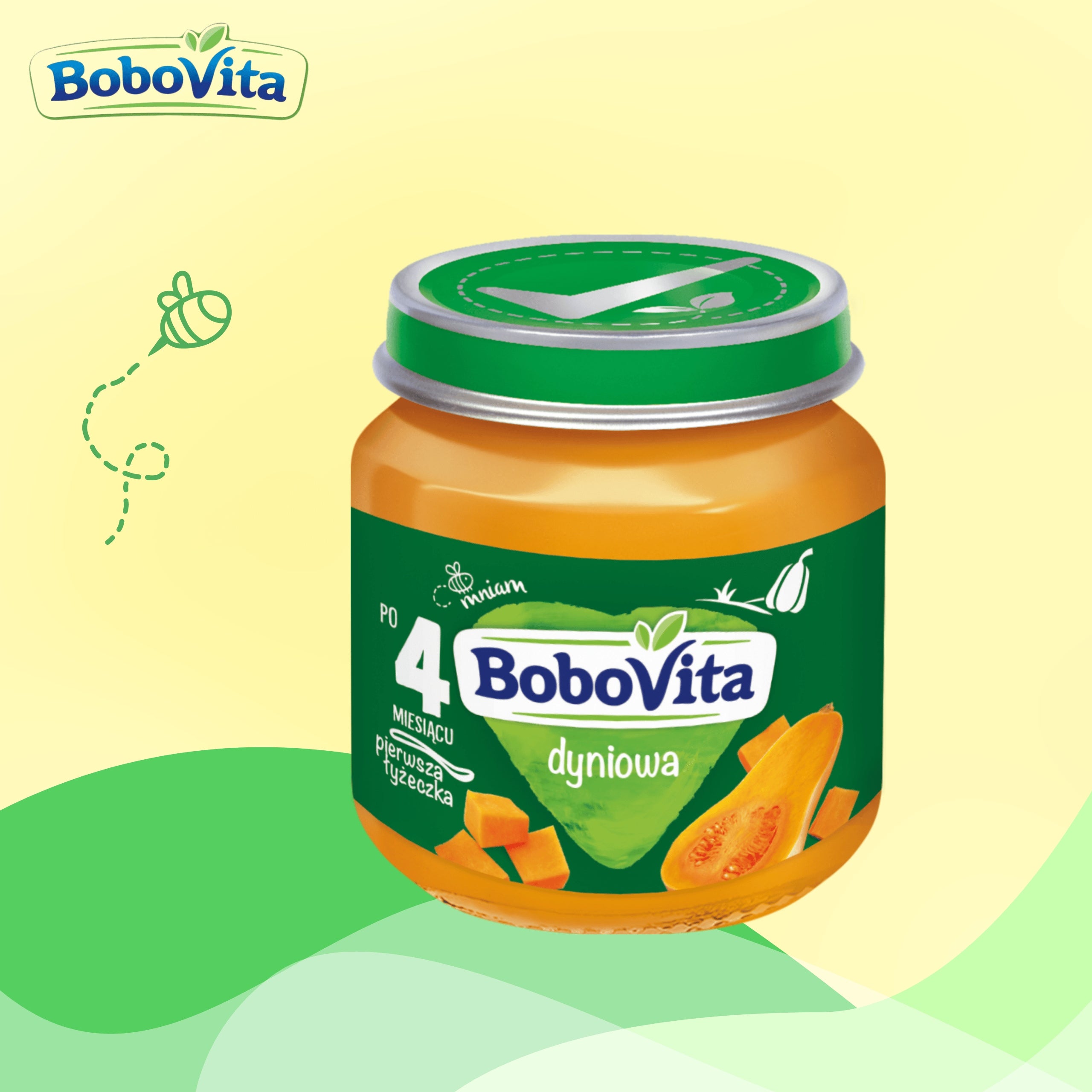 BoboVita pumpkin soup without gluten after 4 months 6x125g Age range from 4 months