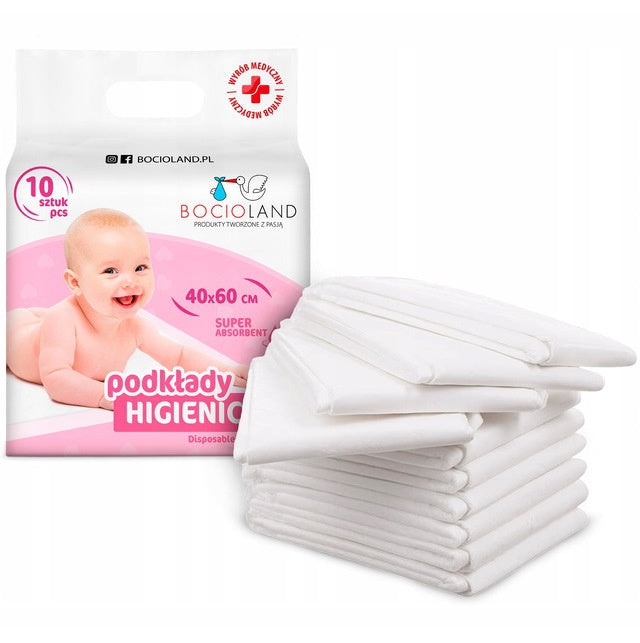 BocioLand Disposable Hygienic Foundation for Changing 40x60cm 10pcs
