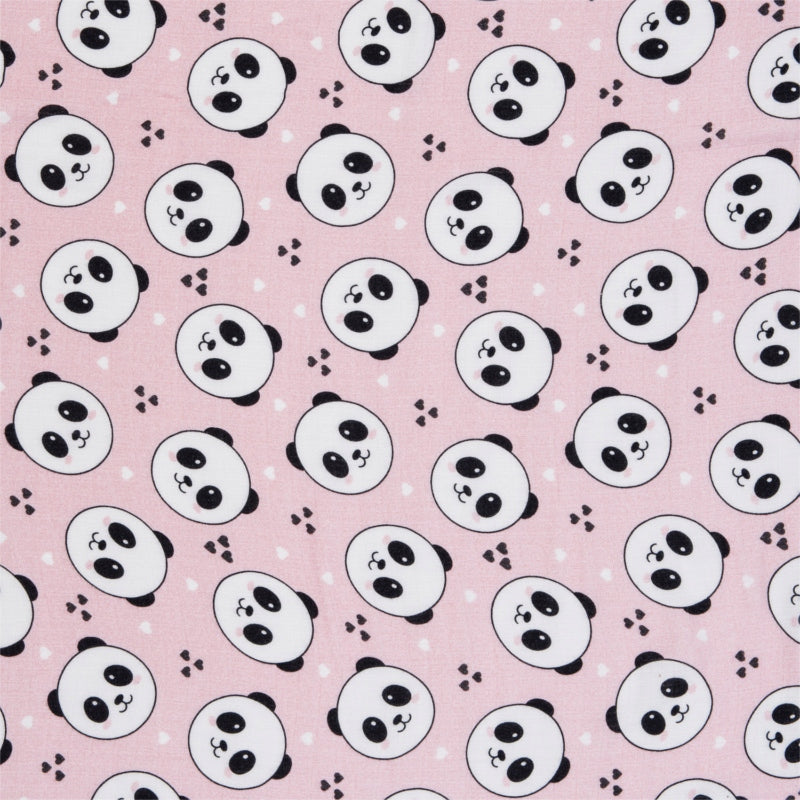 Bocioland Bamboo diaper 30x30 panda pink Packaging status original