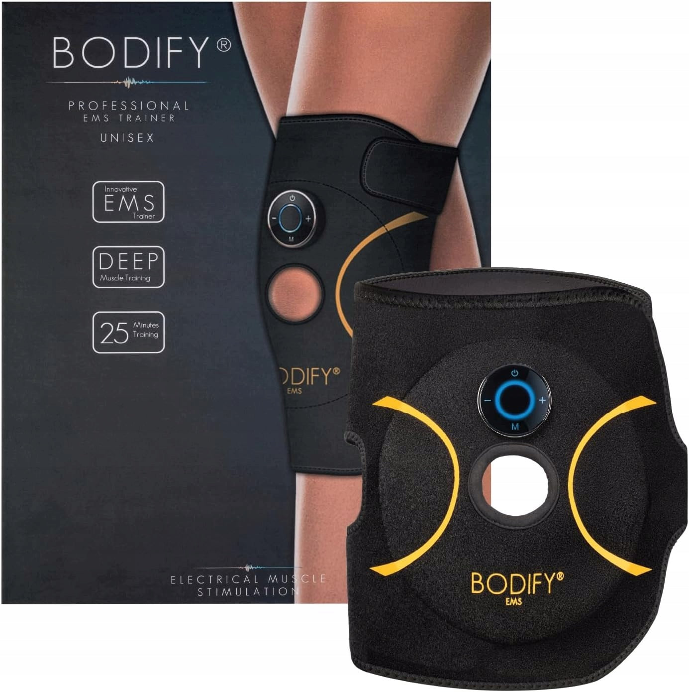 Bodify EMS Knee Trainer Pro Muscle Stimulation Training Original