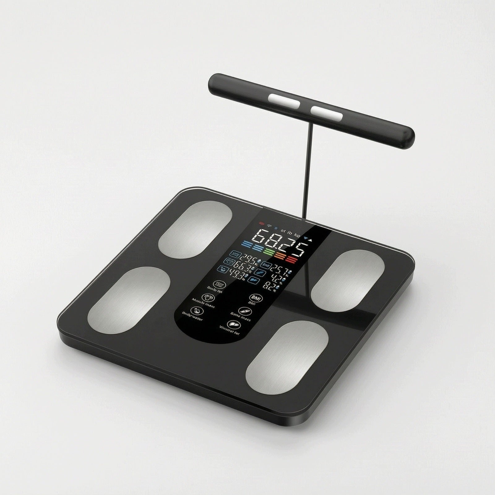 Body Composition Scale with Handle Large Display for Home Gym, Athletes Packaging status original