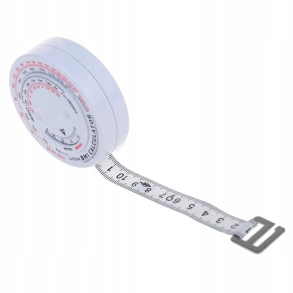 Body Mass Index Tape Retractable Measure Weight Calculator Brand no brand