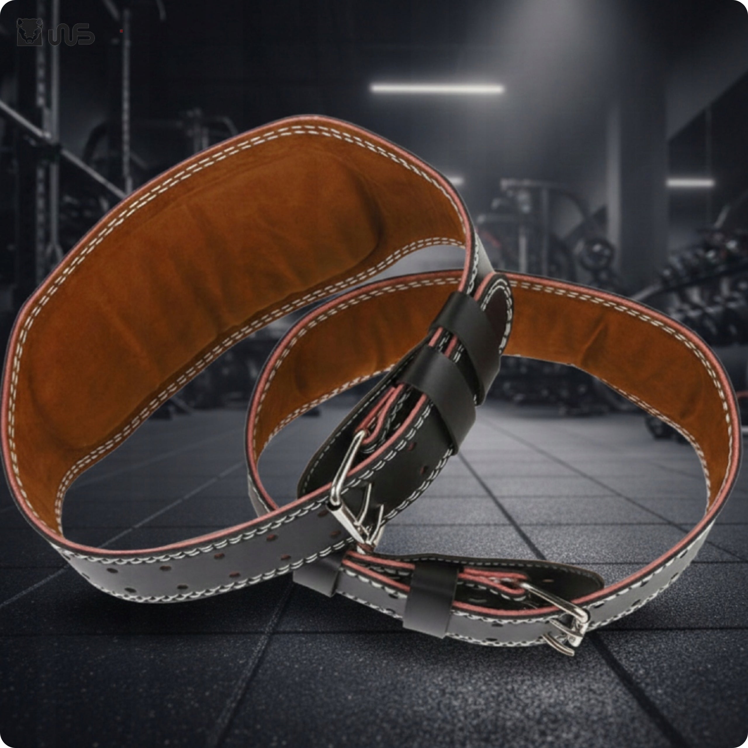 Bodybuilding Belt for Dead String Squats Strength Training Size L Model pas treningowy kulturystyka ledzwiowy