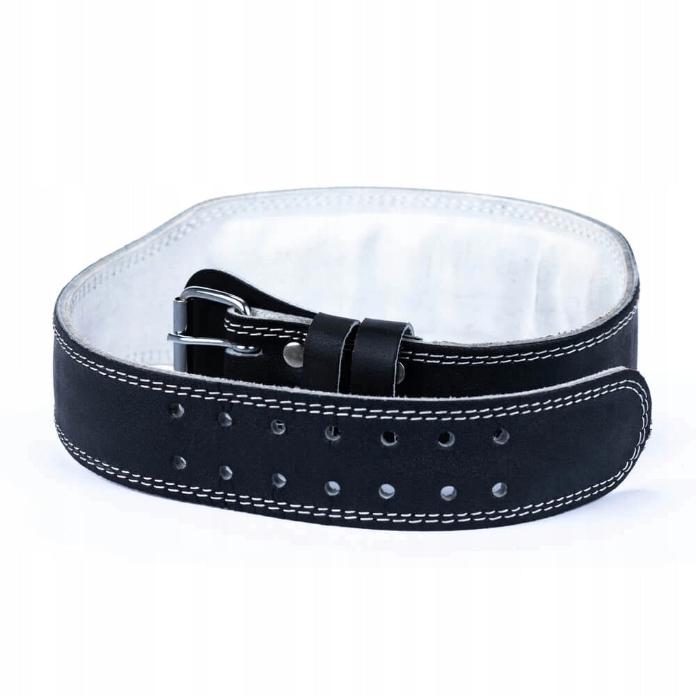 Bodybuilding belt made of leather DBX-WB-3-L 2859 Thickness 7 mm