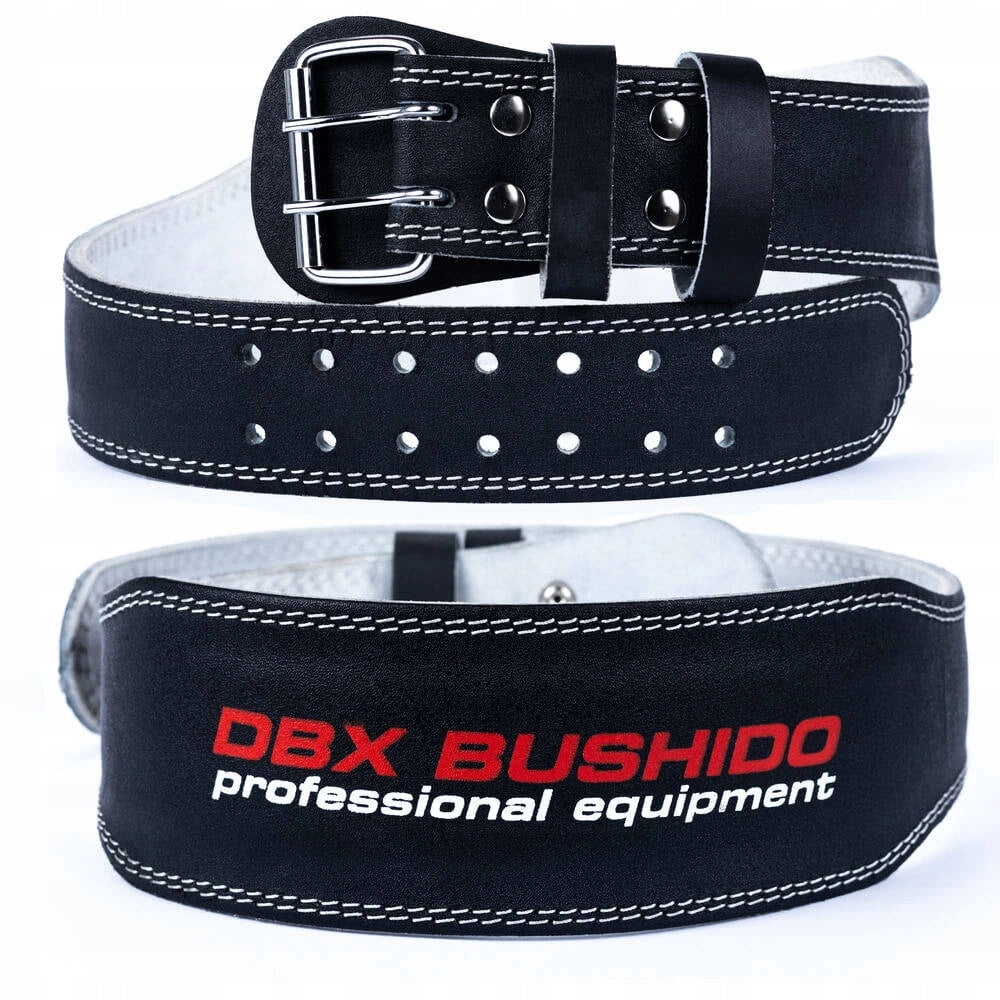 Bodybuilding belt made of leather DBX-WB-3-L 2859