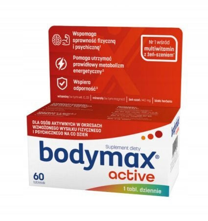 Bodymax Active 60 Tablets