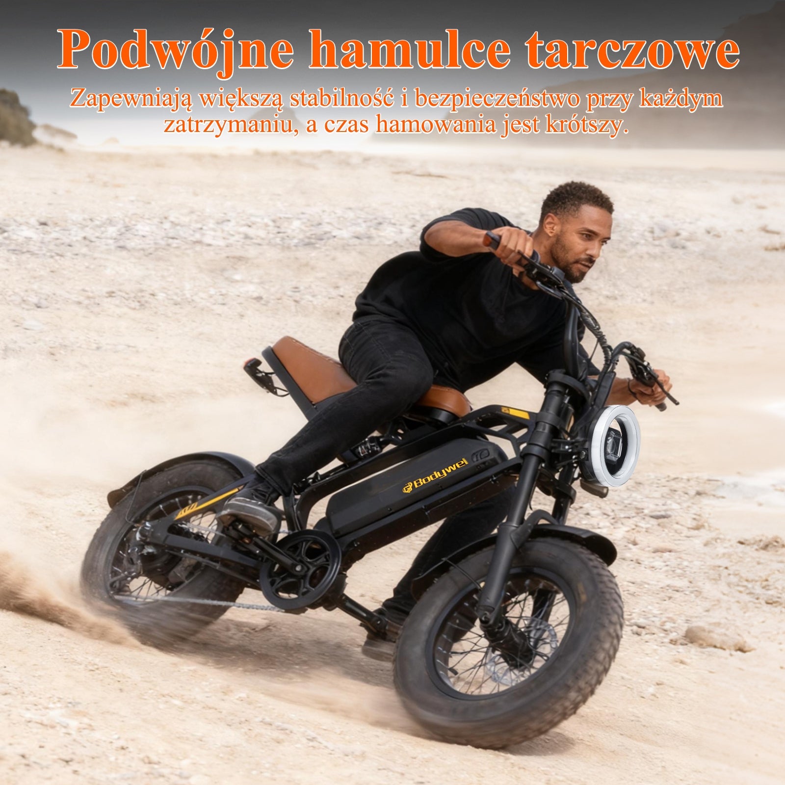 Bodywel M16 Electric Bike 250W E bike 16'' E-mountain Bike 48V 13Ah Fatbike Manufacturer code M16