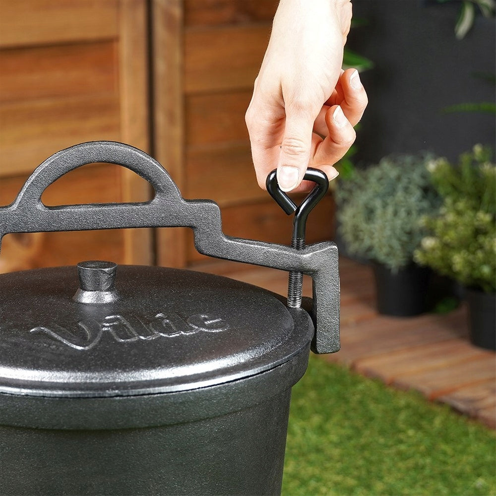 Boiler CAST IRON hunting pot for roasts roasted stews 10L Manufacturer code 5904316471910