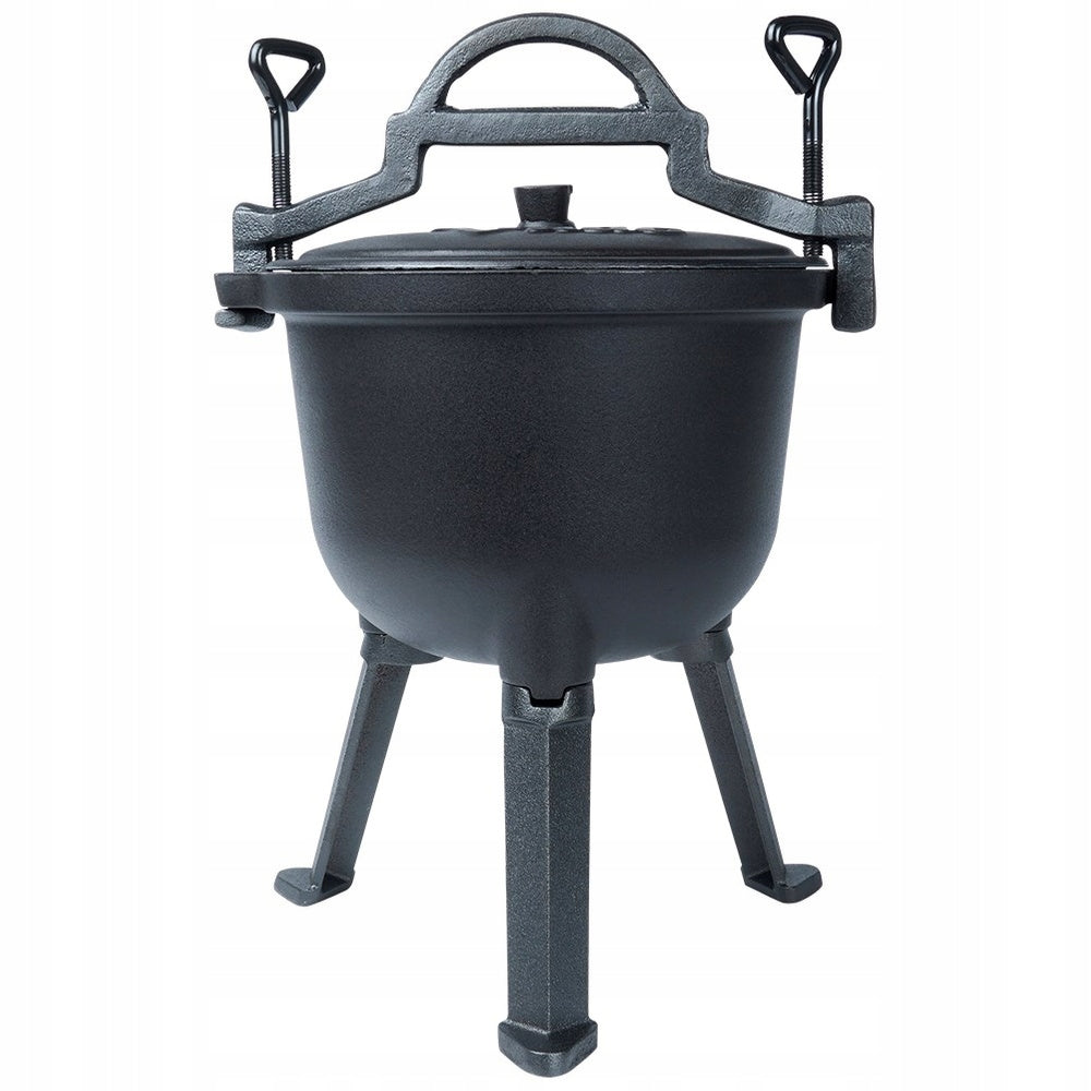 Boiler CAST IRON hunting pot for roasts roasted stews 4L Manufacturer Vilde