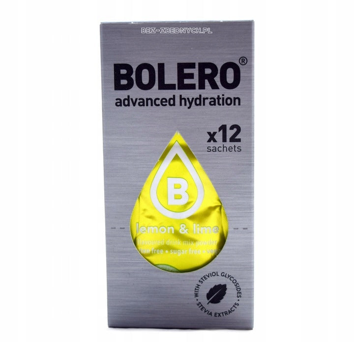 Bolero Drink Classic 3g DRINK POWDER LOW KCAL STEWIA LEMON LIME