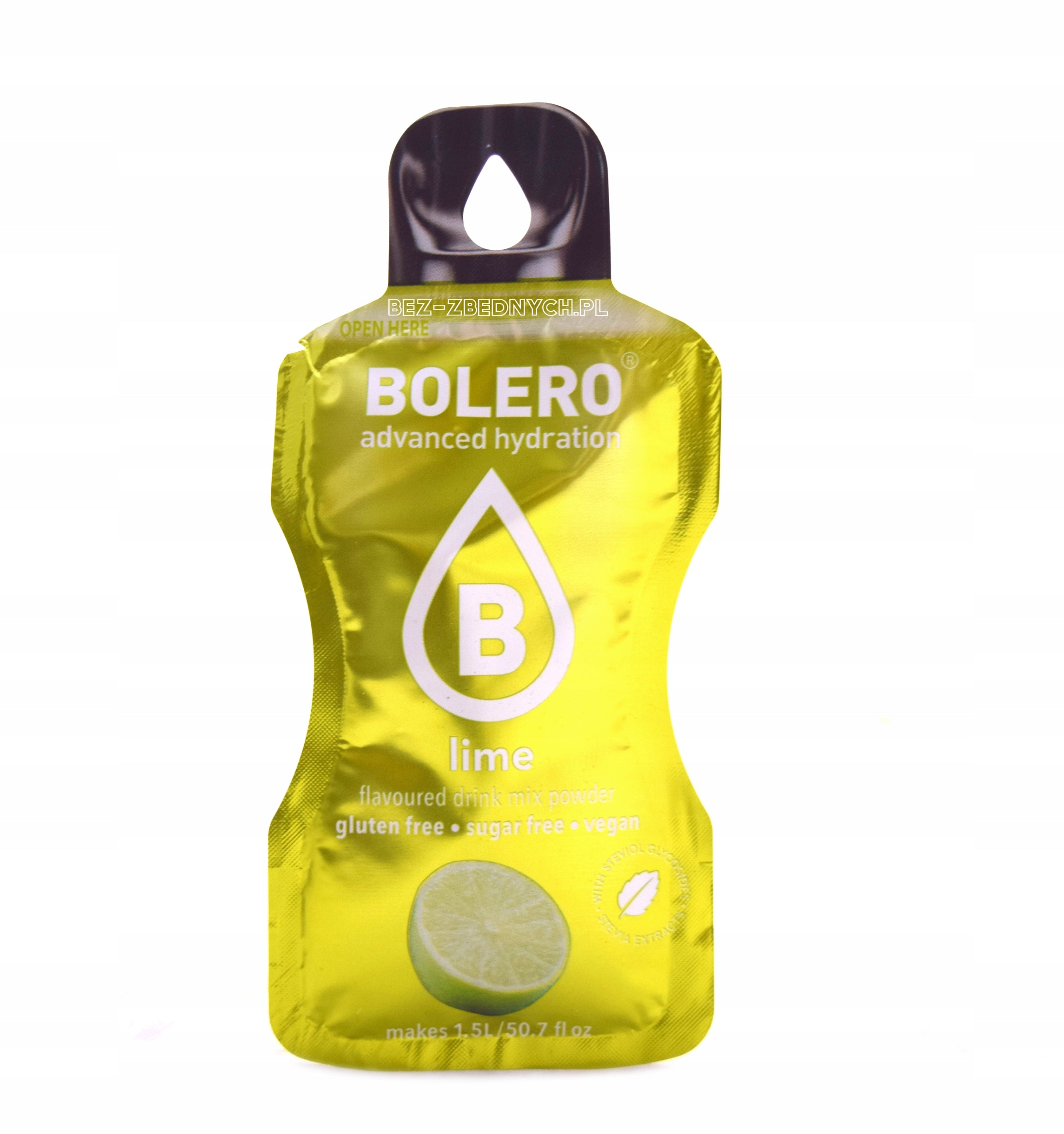 Bolero Drink Classic 9g LOW CALORIE DRINK POWDER VEGAN LIME Expiration date at least 1 month from the date of purchase