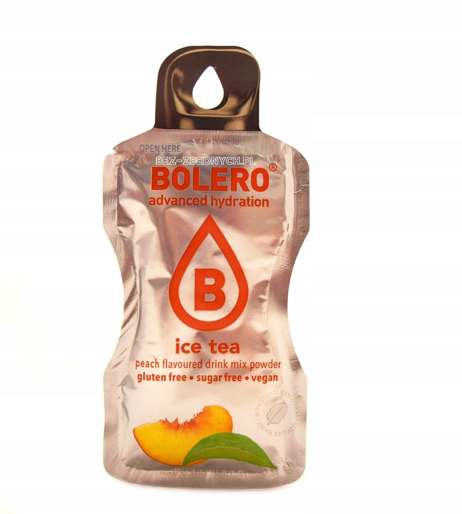 Bolero Drink Ice Tea 8g ICED TEA PEACH POWDER DRINK